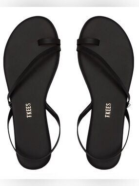 TKEES LC Leather Slingback Sandals 8/39